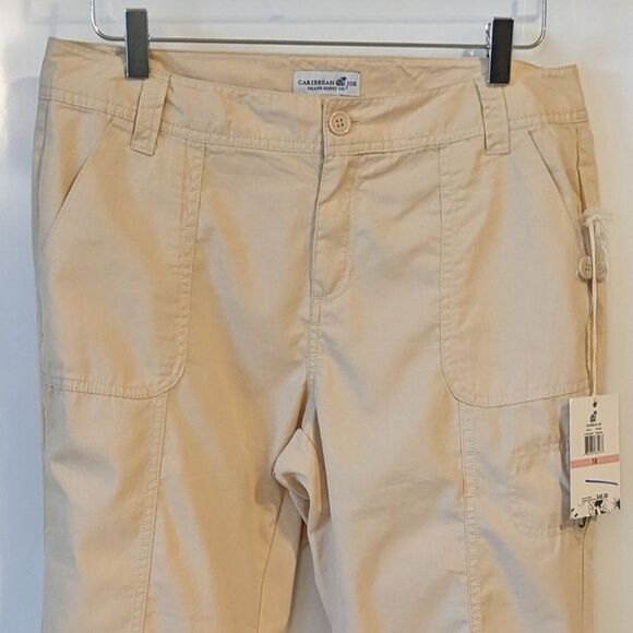 Caribbean JOE Capri with cuffed legs NWT - Picture 1 of 9